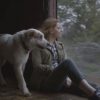 2017 Subaru Outback commercial train riding dog woman