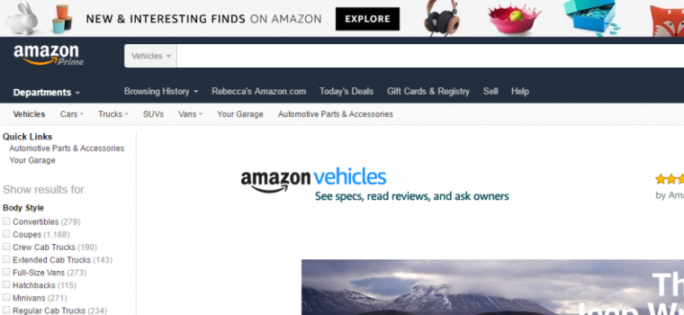 Amazon Vehicles