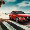 audi a4 red