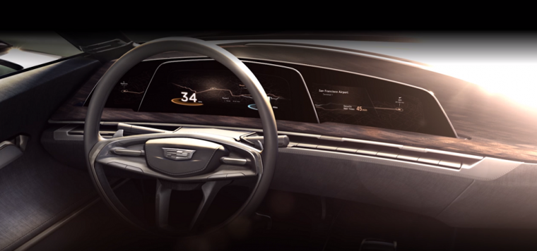 Cadillac has just released a teaser video that shows the interior of a new concept vehicle