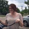 Caitlin Changing Windshield Wiper