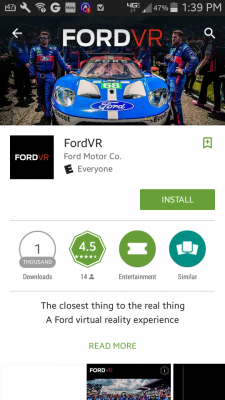 FordVR app download Google Play Store