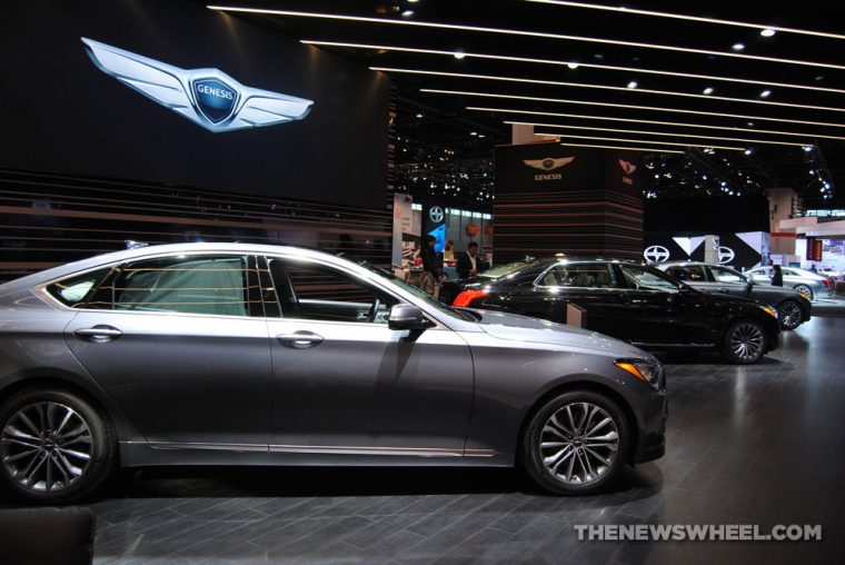 Genesis Motors G80 G90 at Chicago Auto Show