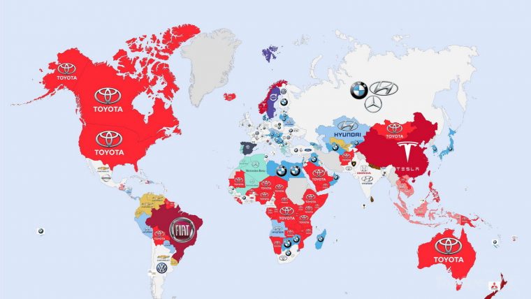 Most Googled Automakers in the World 01