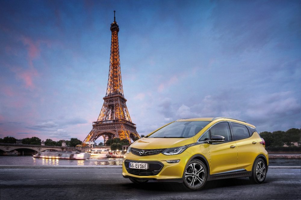 Opel Ampera-e to debut in France at Paris Motor Show
