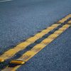 rumble strip median yellow lines