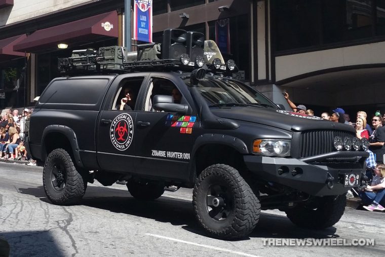 2005 Dodge Power Wagon Tactical Response Field Unit Truck at Dragon Con Atlanta Parade