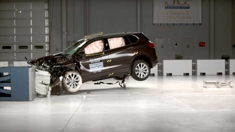 The IIHS recently gave the Buick Envision its top honor of being a Top Safety Pick+