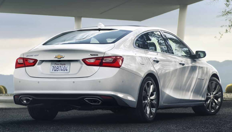 2017 Chevrolet Malibu Rear End