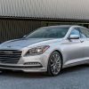 2017 Genesis G80 Overview luxury car front end view