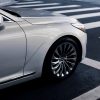 2017 Genesis G90 model overview front bumper driving