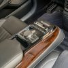 2017 Genesis G90 model overview passenger rear console controls