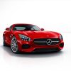 The 2017 Mercedes-AMG GT coupe is mostly unchanged from last year’s model