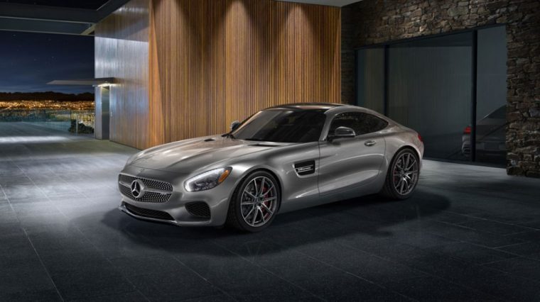 The 2017 Mercedes-AMG GT coupe is mostly unchanged from last year’s model