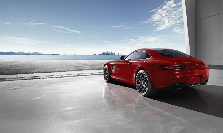 The 2017 Mercedes-AMG GT coupe is mostly unchanged from last year’s model