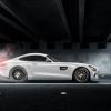 The 2017 Mercedes-AMG GT coupe is mostly unchanged from last year’s model