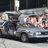 Back to the Future DeLorean Car at Dragon Con Atlanta Parade