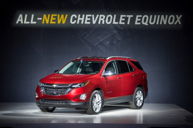 The Chevy Equinox will be lighter and also offered with more engines for its 2018 model year