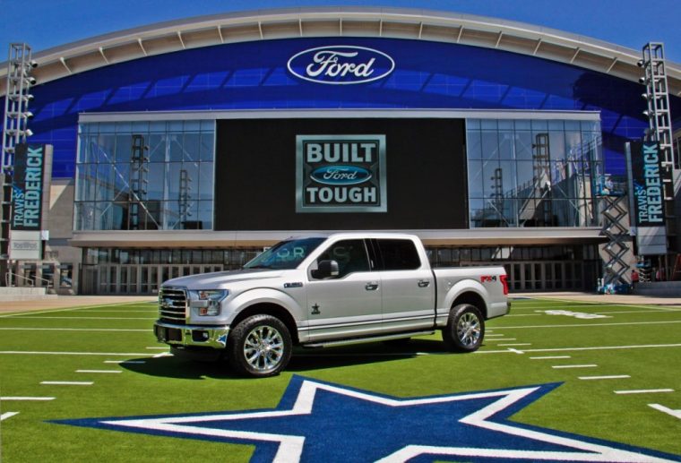 Only 400 examples of the new limited-edition Dallas Cowboys Ford F-150 have been produced 