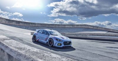 Hyundai RN30 Concept Race Car Paris Motor Show Debut