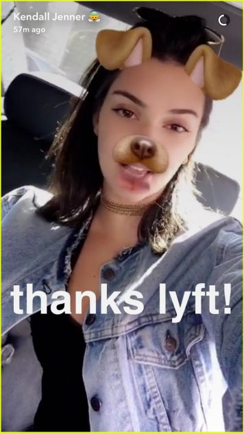 Kendall Jenner Lyft Free Rides