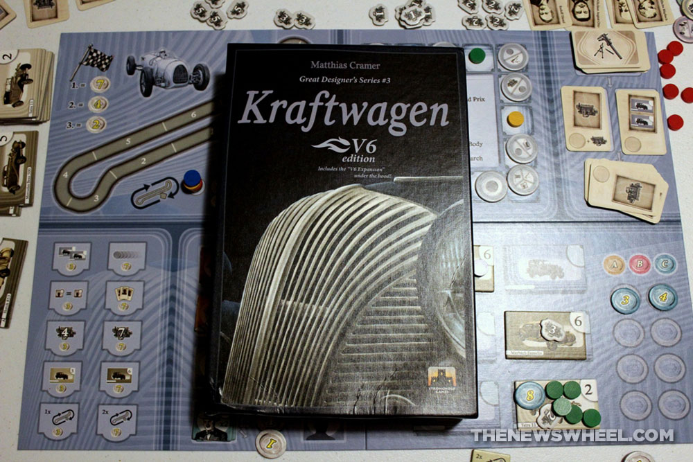 Kraftwagen V6 Edition Stronghold Games 2016 board game review