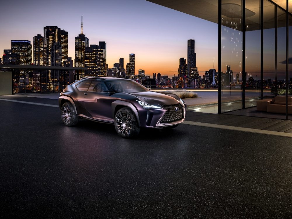 Lexus UX crossover concept 2016 Paris Auto Show