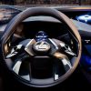 Lexus UX crossover concept 2016 Paris Auto Show steering wheel