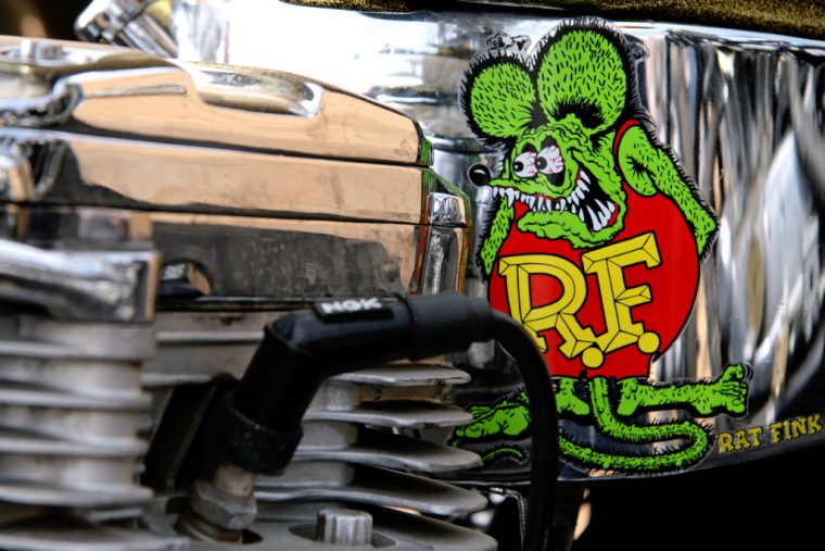 Rat Fink cartoon Big Daddy Roth hot rod design origin