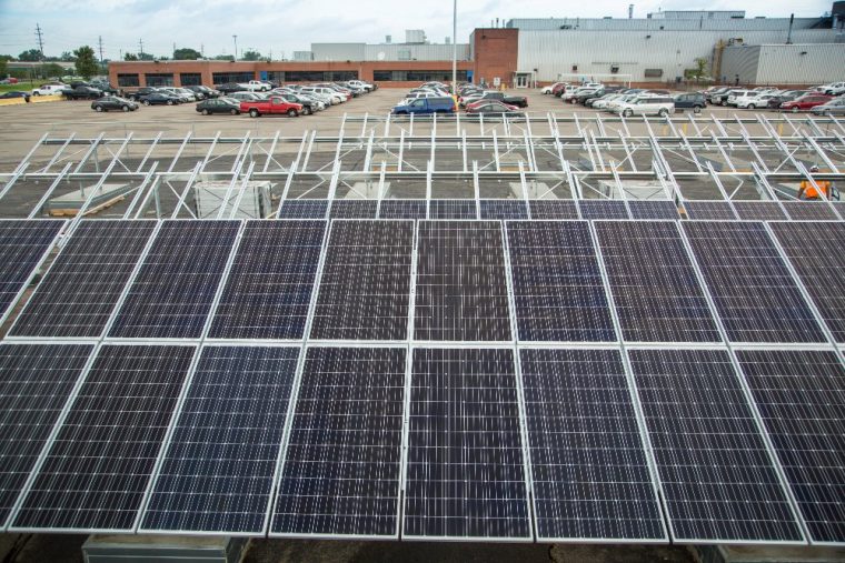 By the year 2050, GM plans to use 100% renewable electricity in every building that it owns