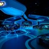 The newly opened "TRON Realm, Chevrolet Digital Challenge" at Tomorrowland in Disneyland Shanghai