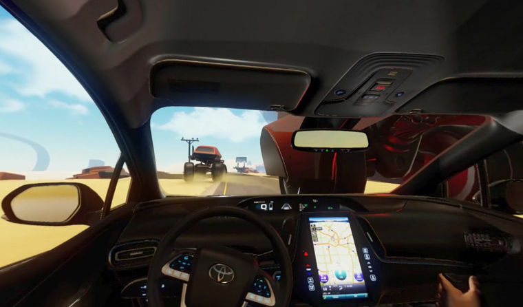 Toyota Prius Prime in VR