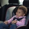 baby girl in car seat