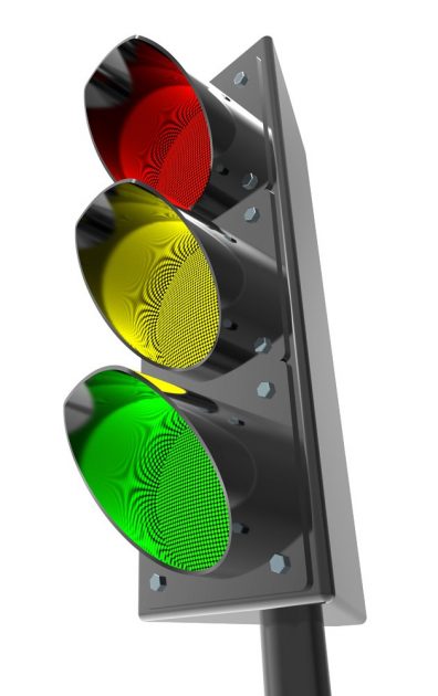 traffic light signal colors red yellow green