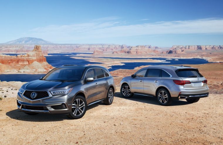 The 2017 MDX gets more standard equipment and revised exterior styling 