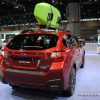 2016 Subaru Crosstrek Special Edition Red at Chicago Auto Show