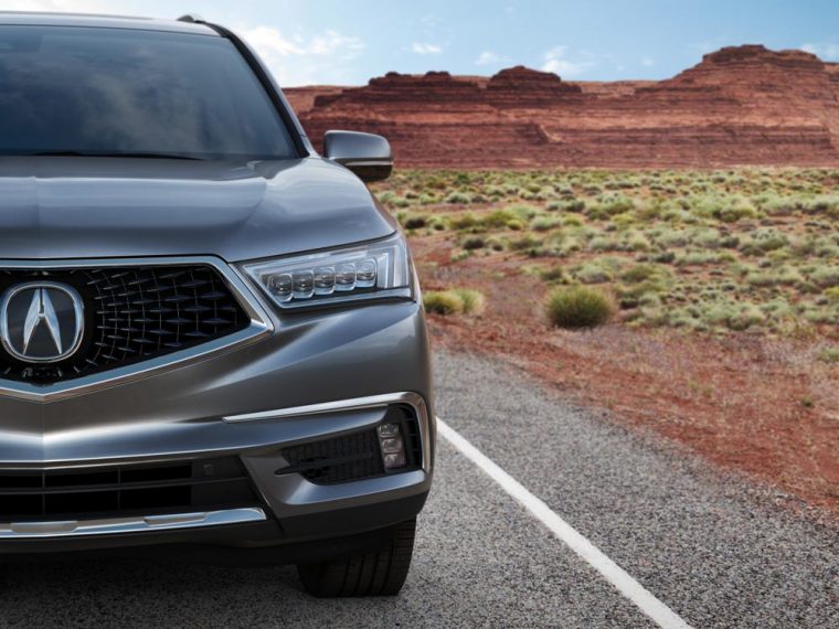 The 2017 MDX gets more standard equipment and revised exterior styling 