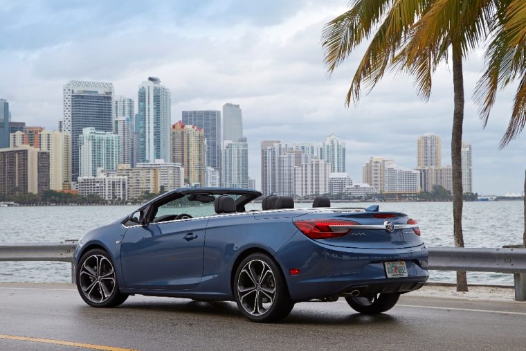 The Buick Cascada convertible is back for the 2017 model year and has a starting MSRP of $33,065