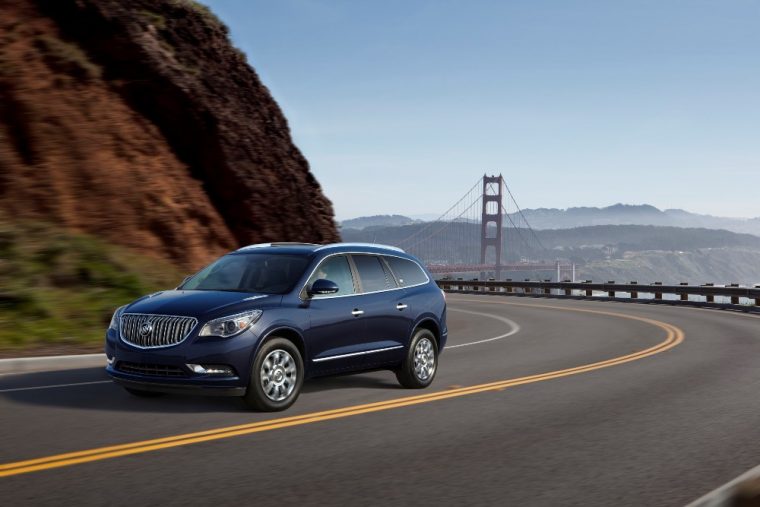 The 2017 Buick Enclave has a starting MSRP of less than $40,000