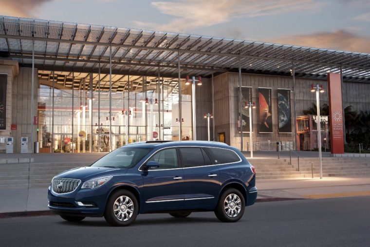 The 2017 Buick Enclave has a starting MSRP of less than $40,000