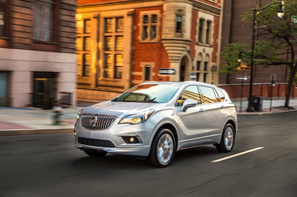 2017 Buick Envision Driving