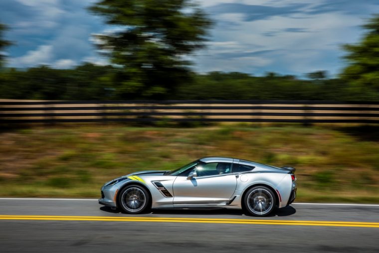 The 2017 Corvette Grand Sport combines the Stingray’s engine with the Z06’s appearance