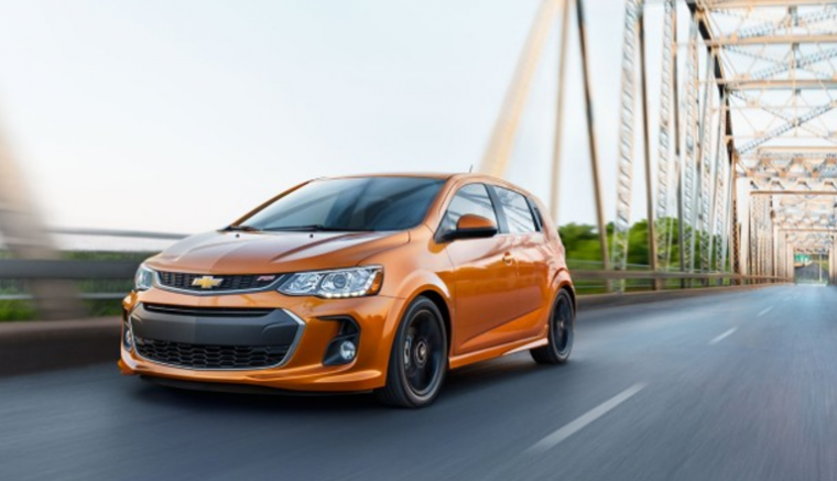 chevy sonic colors
