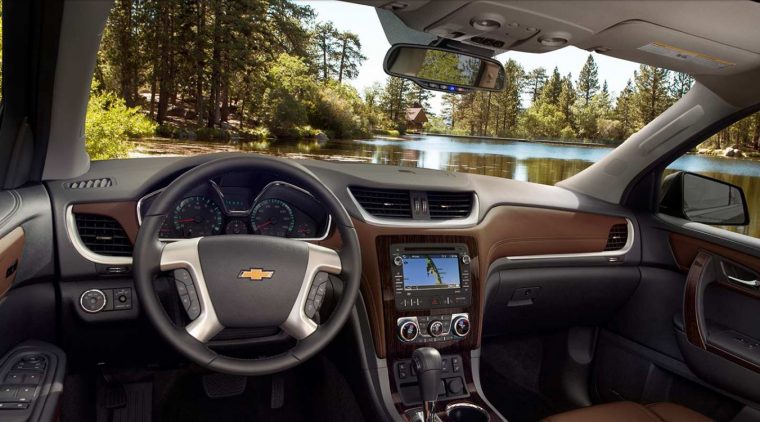 2017 Chevrolet Traverse Dashboard Design