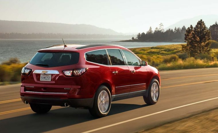 2017 Chevrolet Traverse Rear End