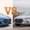 2017 Hyundai Elantra vs. Elantra Sport Differences comparison
