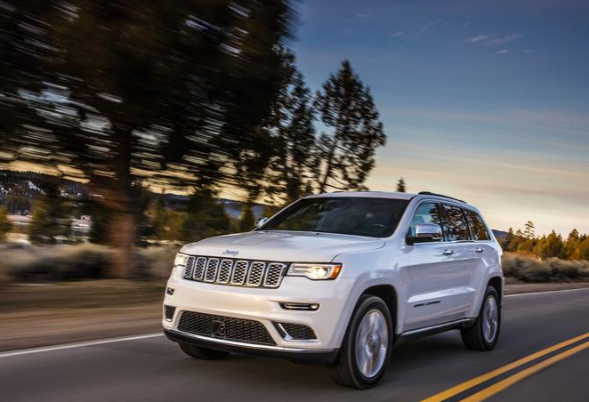 2017 Jeep Grand Cherokee Front