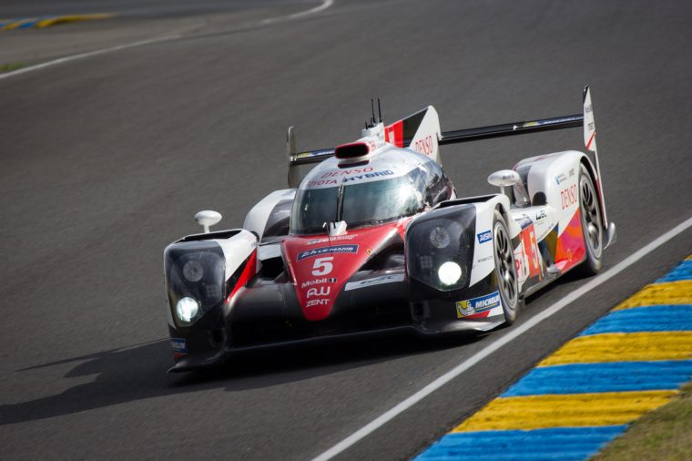 #5 Toyota TS050 at Le Mans