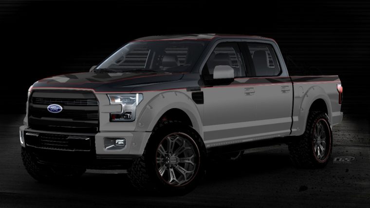 BMX-themed Ford F-150 Lariat SuperCrew