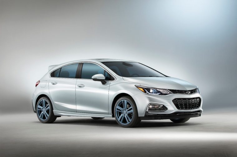 Chevy Cruze RS Hatch Blue Line concept